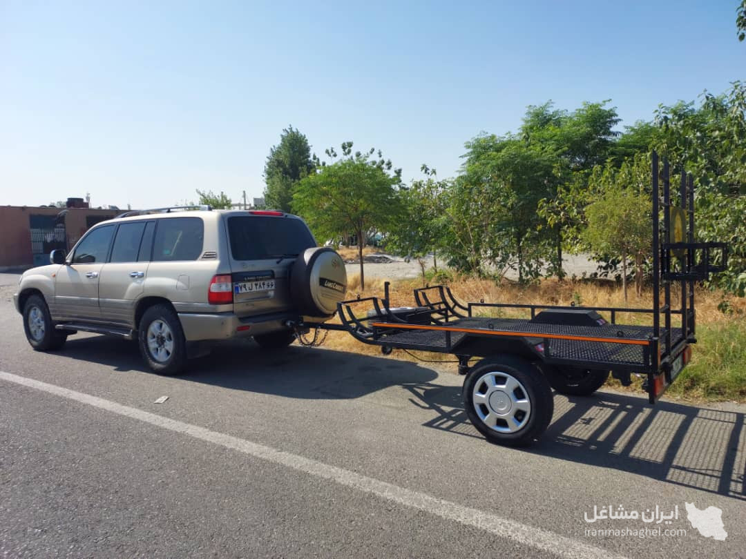 تولید و فروش یدک کش کفی تریلر موتور چهارچرخ surudan در آزادی تهران